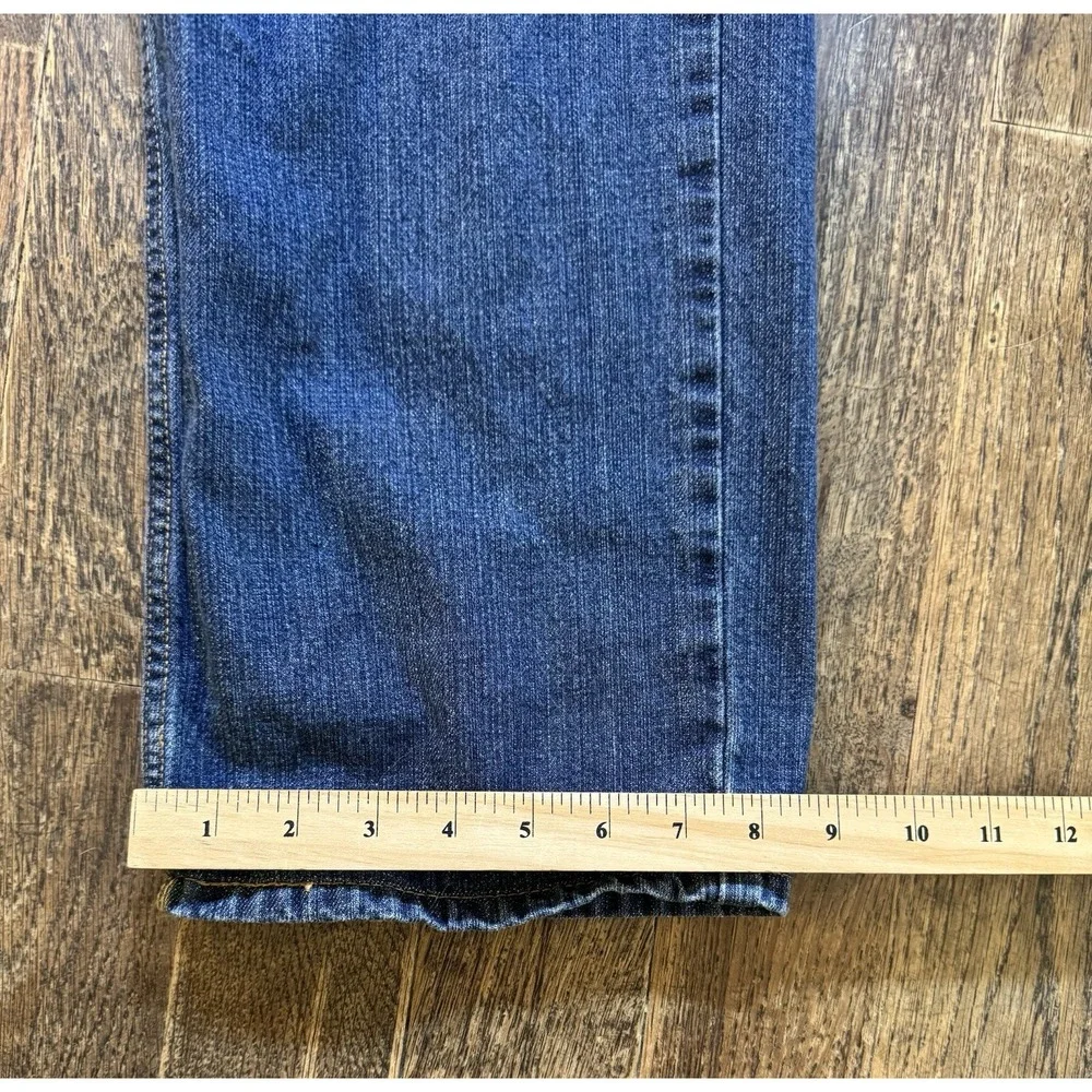 Levis 559 Relaxed Fit Straight Jeans Mens W38xL29.5‎ Blue Denim Hemmed